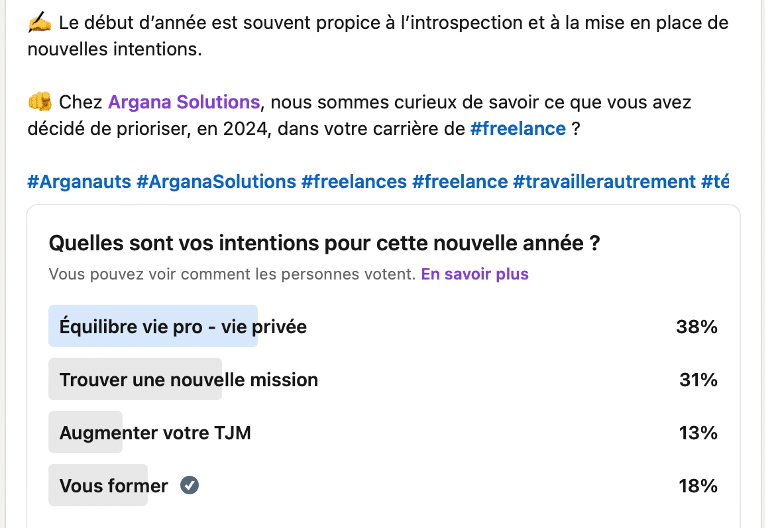 sondage-intentions-freelance Argana Solutions